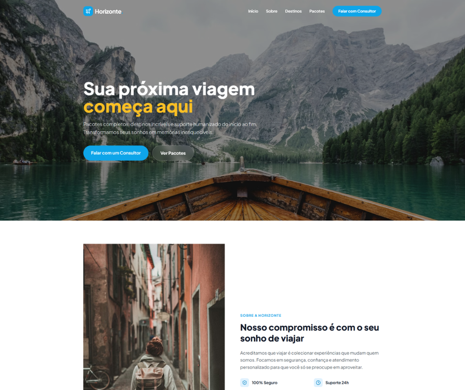 Modelo Agência de Viagem